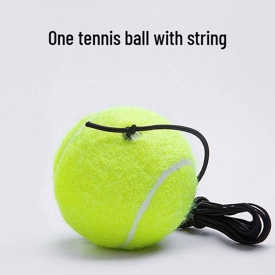 Solo Tennis Trainer Set with Rebound Base & String