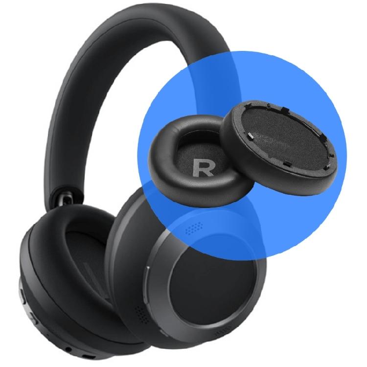 Headphone Ear Cushions Pair for Space OnePro, Replacement Ear Pad with Padded Foam Surfaces for Everyday Wear