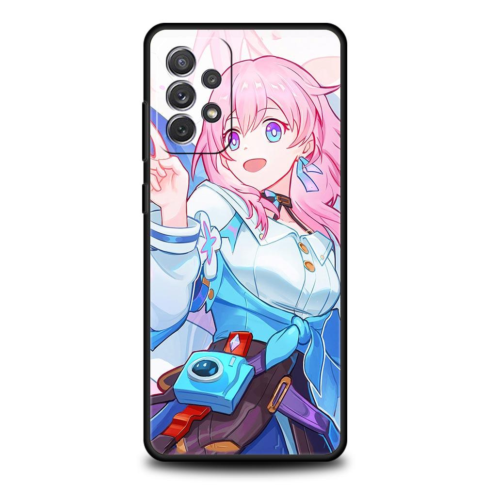 Honkai Star Rail Genshin Impact Case for Samsung A51 A71 A21S A12 A11 A31 A41 A52 A32 A23 A33 A53 A73 A03S A05S A13 5G A34 Cover