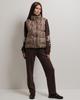 Suit with Vest PHARDI 7066 36 Brown (vest, Jacket, Trousers)