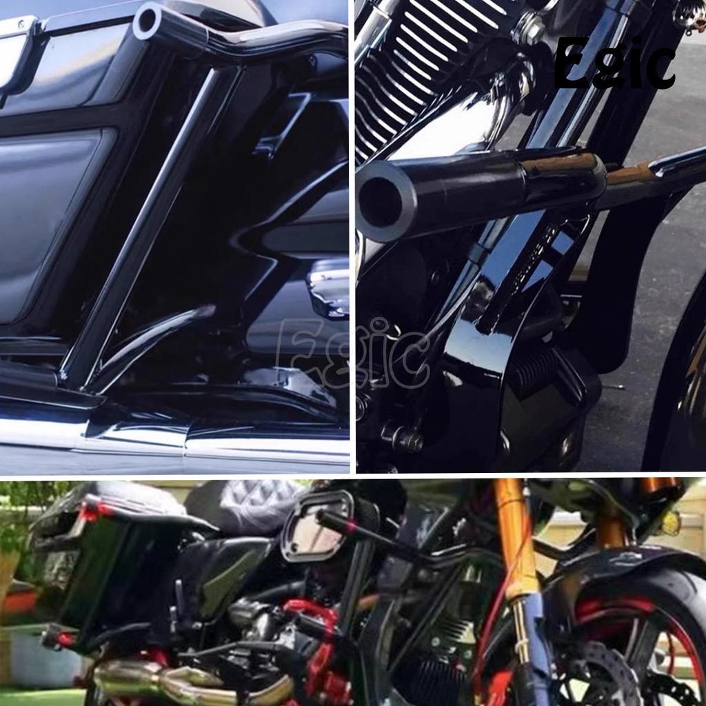 Harley Road Glide ST Series Front & Rear Guard Bars with Crash Pads (2014-2023)