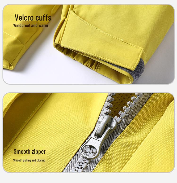 Unisex Outdoor Tech Shell Jacket: Windproof, Water-Repellent, Wear-Resistant for Mountaineering