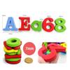 DIY Alphanumeric Refrigerator Magnet ABC Preschool Learning Toy Case for Refrigerator Blackboard Pasting