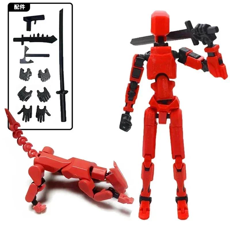 

2 ШТ. Фігурка з 13 шарнірами, рухомий манекен, іграшка для самостійної збірки, 3D-друкована фігурка, манекен для стоп-моушн анімації