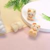 100Pcs Cartoon Cat Slime Charms Flatback Resin Accessories Crafts for Earring Key Chain Jewelry Material