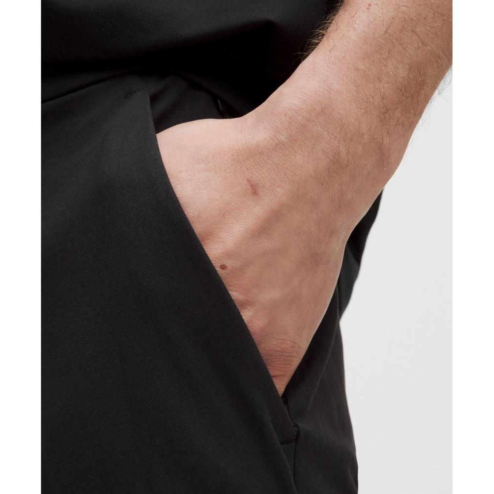 Lululemon Abc Slim Fit Trouser 30l  Stretch Cotton Versatwill Black