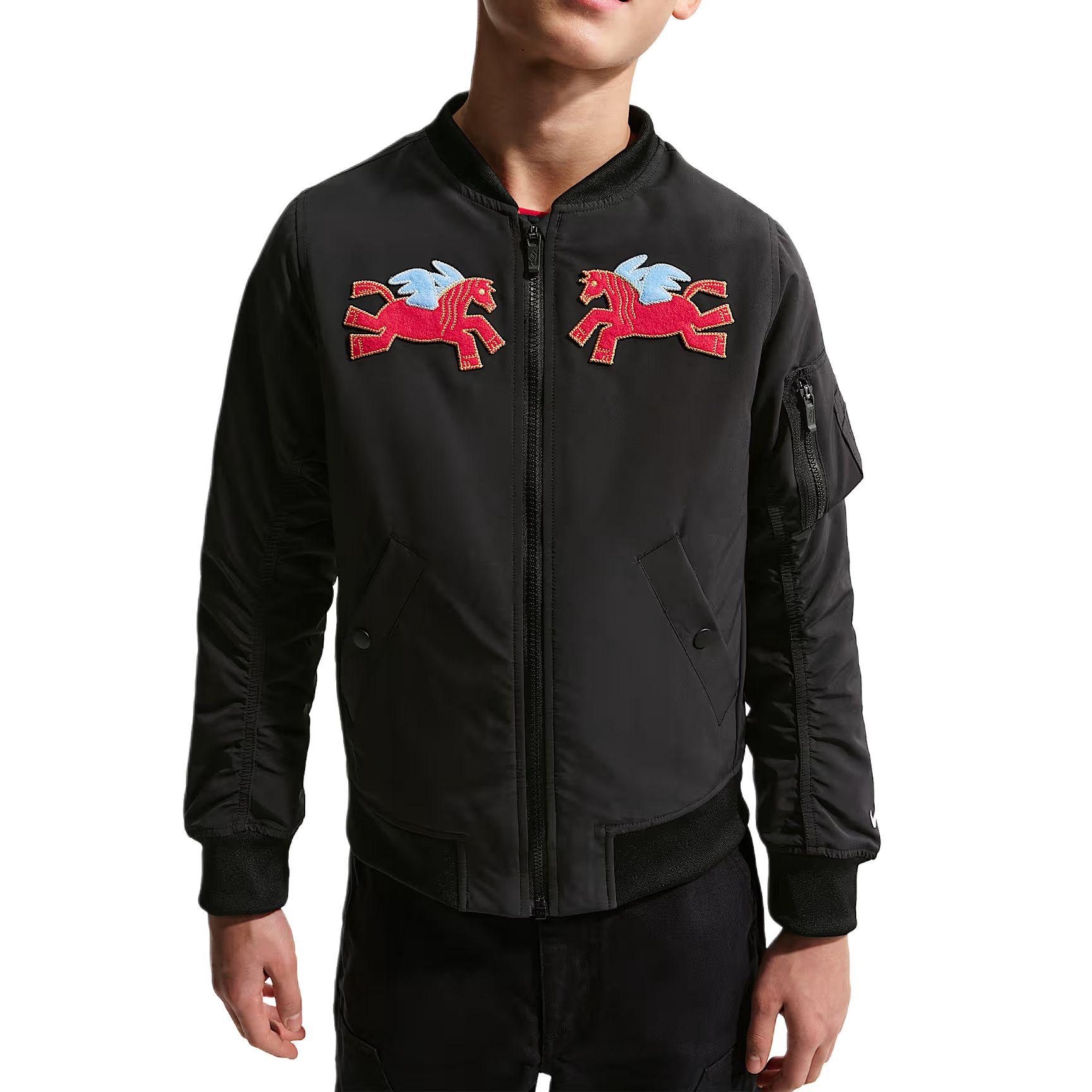 Nike Jacket FW25 Sportswear Year Of The Horse Limited Edition New Year Everyday Sports Cold Weather Long Sleeve Kids jackets IQ3929010 S