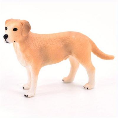 Simulation Dog Model Solid Static Ornament Artifact Golden Retriever Puppy Labrador Beagle Shiba Inu