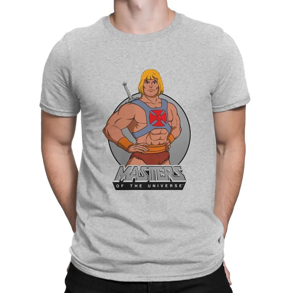 Masters Of The Universe Man TShirt Most Powerful Man In The Universe Fashion T Shirt Original Sweatshirts Hipster