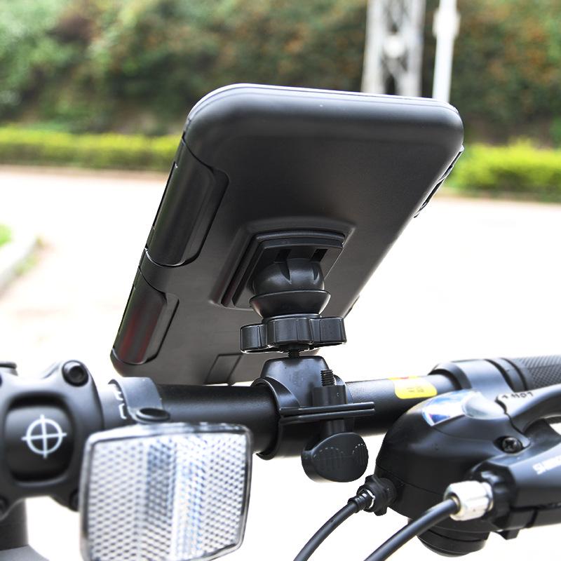 Waterproof Motorcycle & Bike Phone Holder for Navigation and Cycling