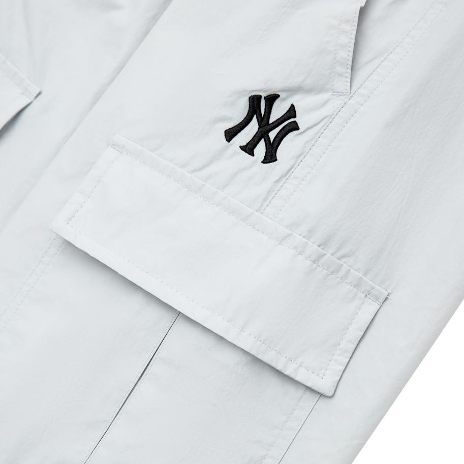 New Kids' MLB Knitted Sweatpants Light Gray 7AWP00331-50GRL