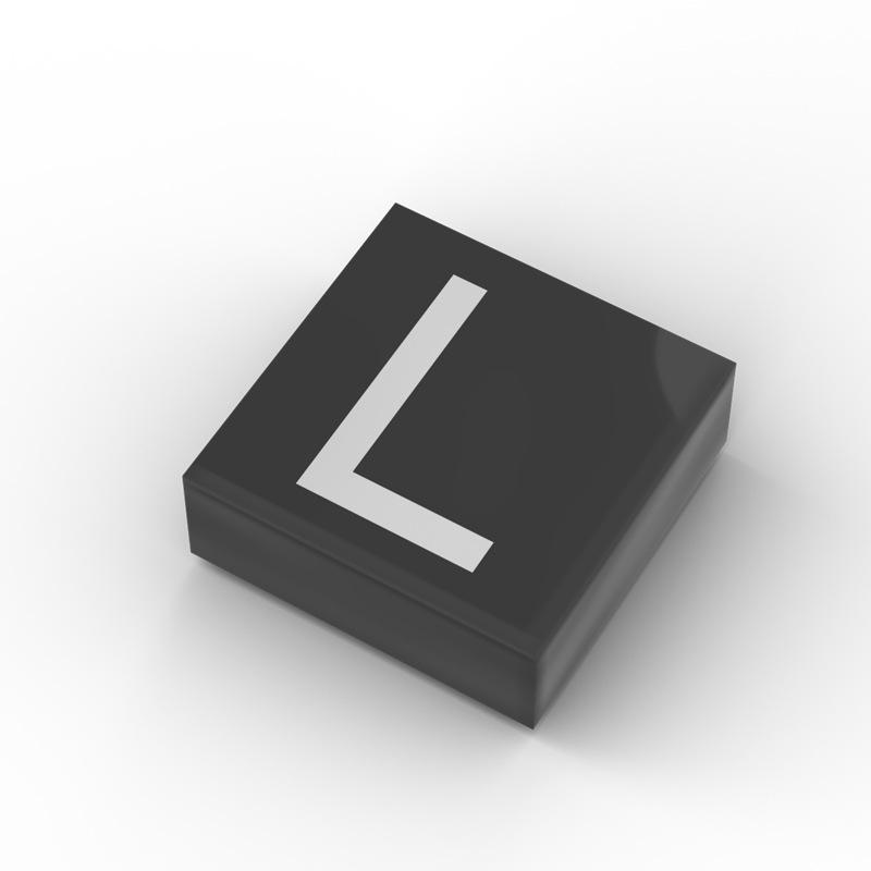 MOC 3070bpb009 Alphabet A-Z Building Blocks Set Lore 3070 Education Printed 26 Letters Bricks Toy For Children Kid Birthday Gift