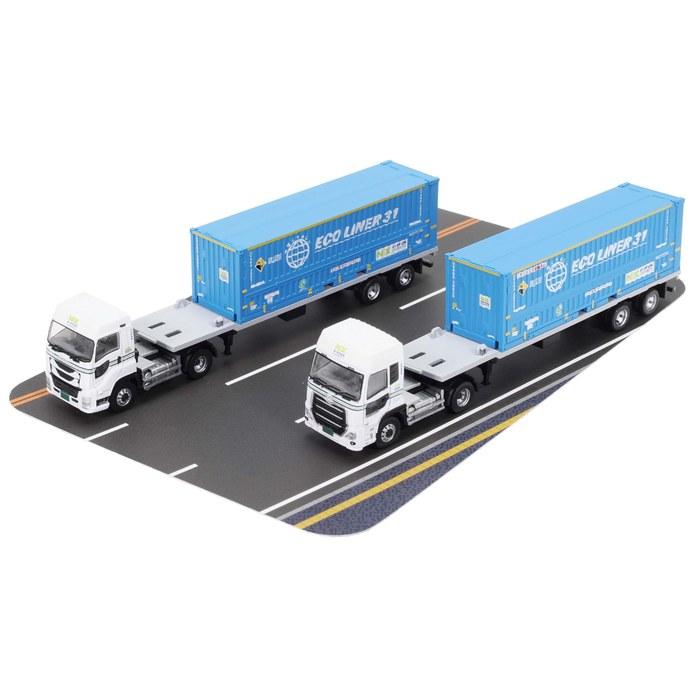 TOMYTEC The Trailer Collection NX Nippon Express 31ft Container Trailer 2-Pack A Multicolor