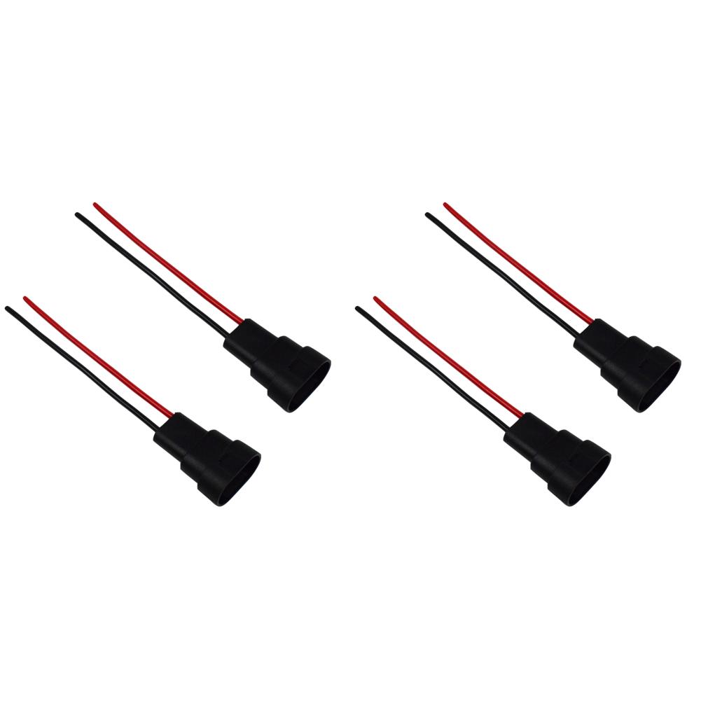 For HB3 9006 HB4 H10 Harness Male Socket Adapter Car Headlight Wiring Harness Connector Fog Light Bulb Base Socket Cable Plug