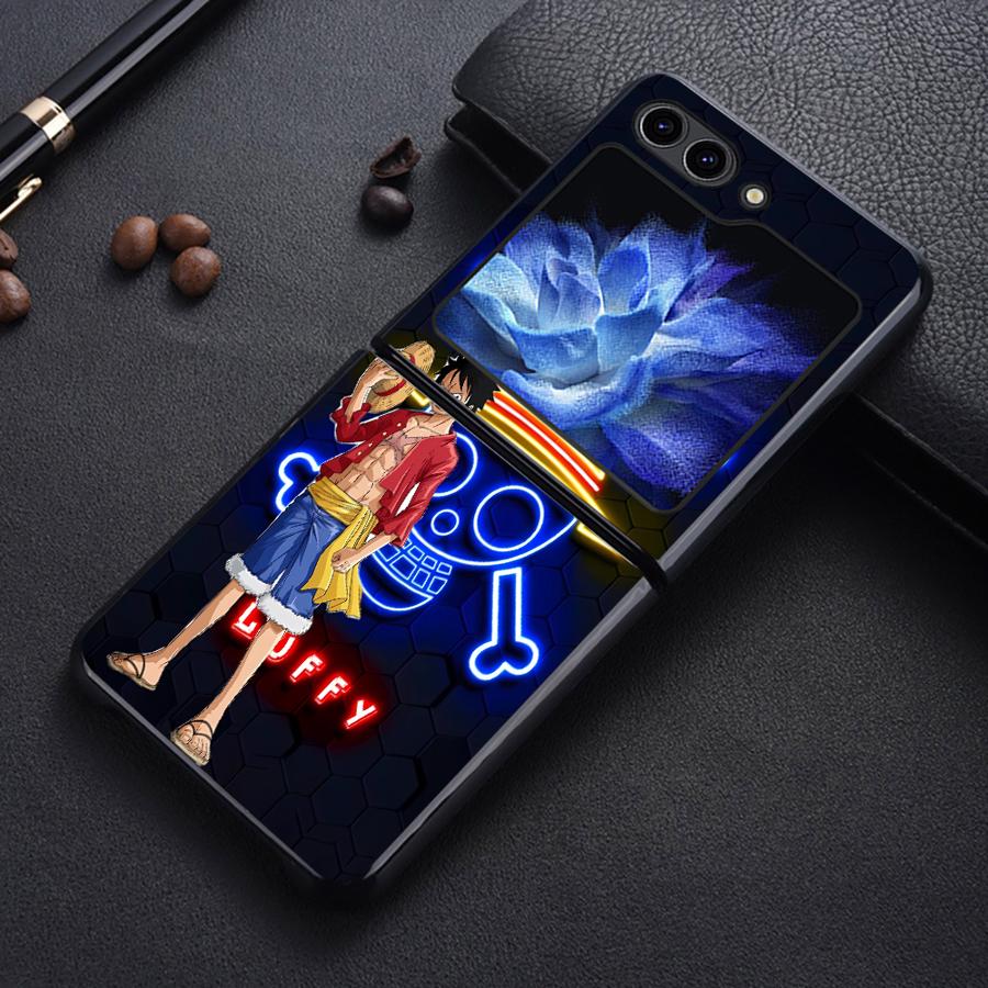 

Anime One P-Pieces Luffy Case for Samsung Galaxy Flip7 FE Flip3 Flip6 Flip4 Z Flip 7 6 5 4 3 Flip5 Back Phone Cover Funda Galaxy Z Flip5