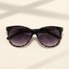 Retro Butterfly Sunglasses UV400 Protection Outdoor Fashionable Versatile Frame Unisex Shades