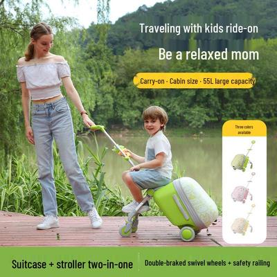 Valise Poussette Porteur pour Enfants Transfrontalière: Trolley de Voyage pour Bébé pour Garçons et Filles