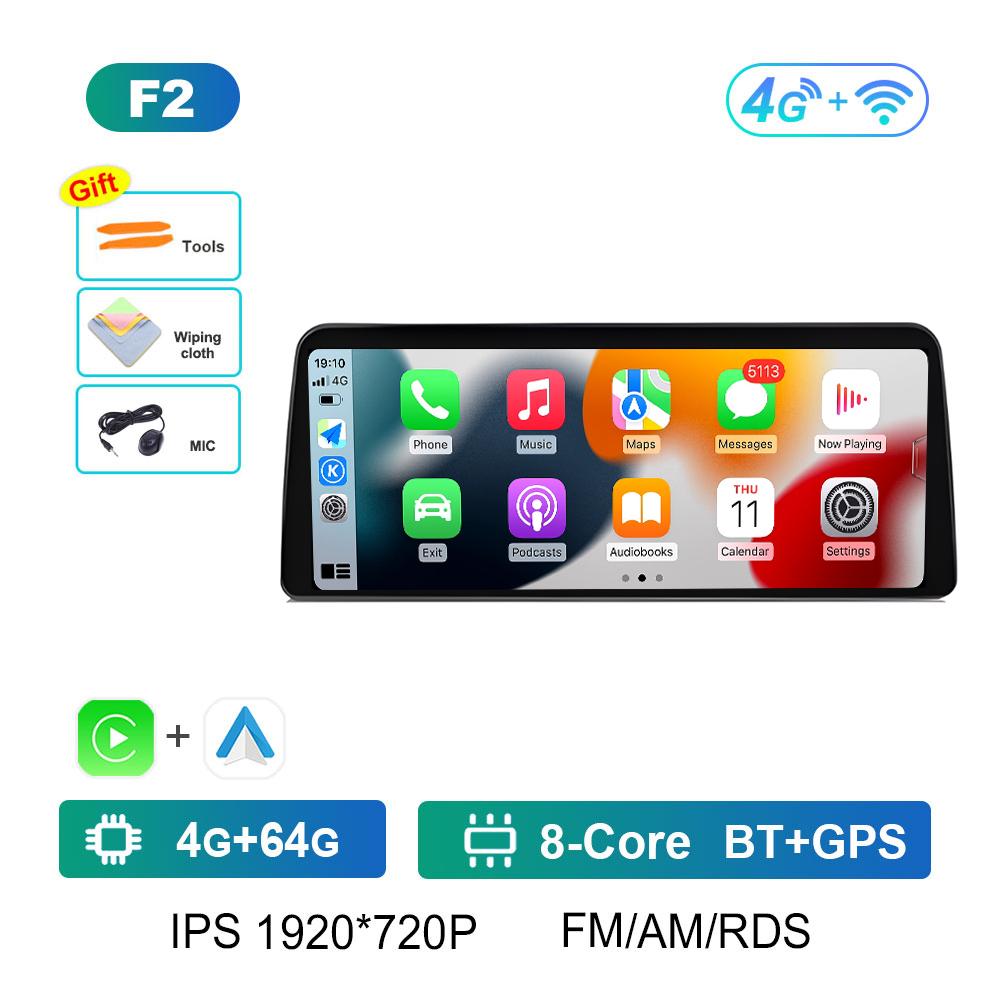 Car Radio Multimedia Video Player for Toyota Cruiser 2007 2008 2009 2010 2011 - 2021 GPS Navigation Wireless Carplay Accessories