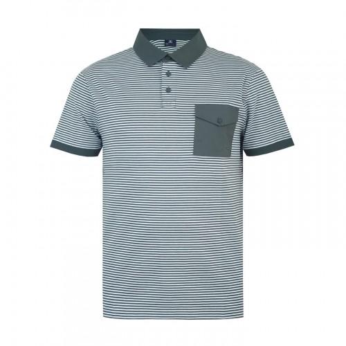 Giorgio Mens Striped Polo Shirt