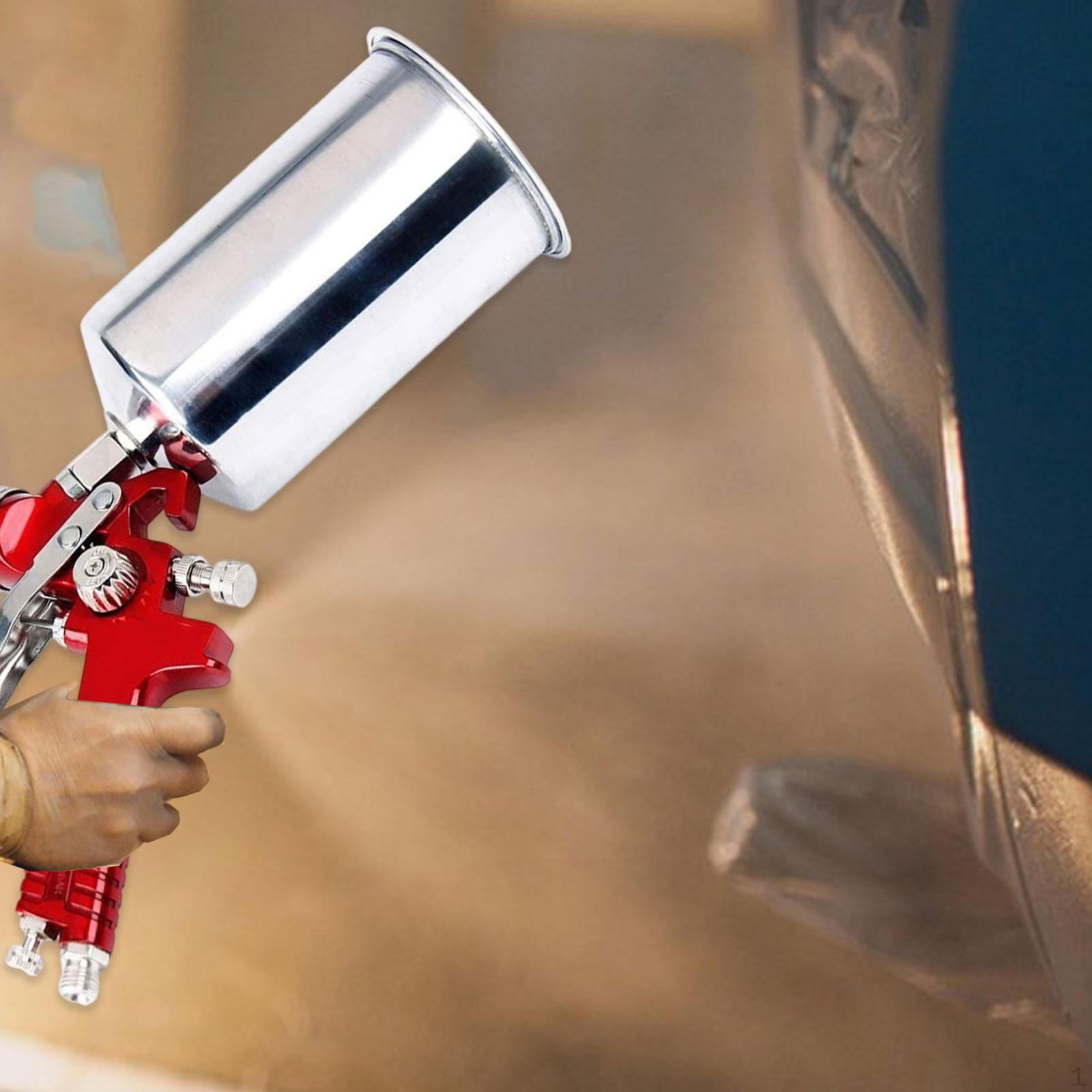 

Алюминиевый бачок 1000 мл для подачи краски, распылитель для автомобильной краски, прецизионный распылитель, резьба 3/8 дюйма для дома