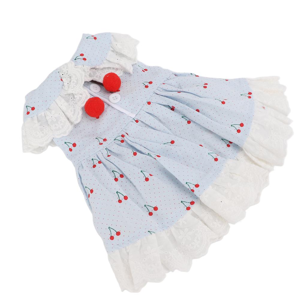 Rabbit Pet Clothes Little Pet Cherry Dress Pet Cherry Skirt for Rabbits Chinchillas Little Fragrant Pigs