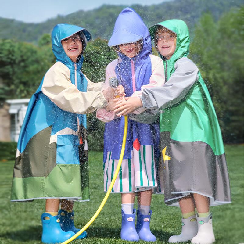 Kocotree Kids  School Raincoat with Backpack Slot XL