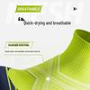 Zhuji Men's Quick-Dry Summer Running Socks - Sweat-Absorbent, Breathable, Thin Mid-Calf Marathon Sports Socks