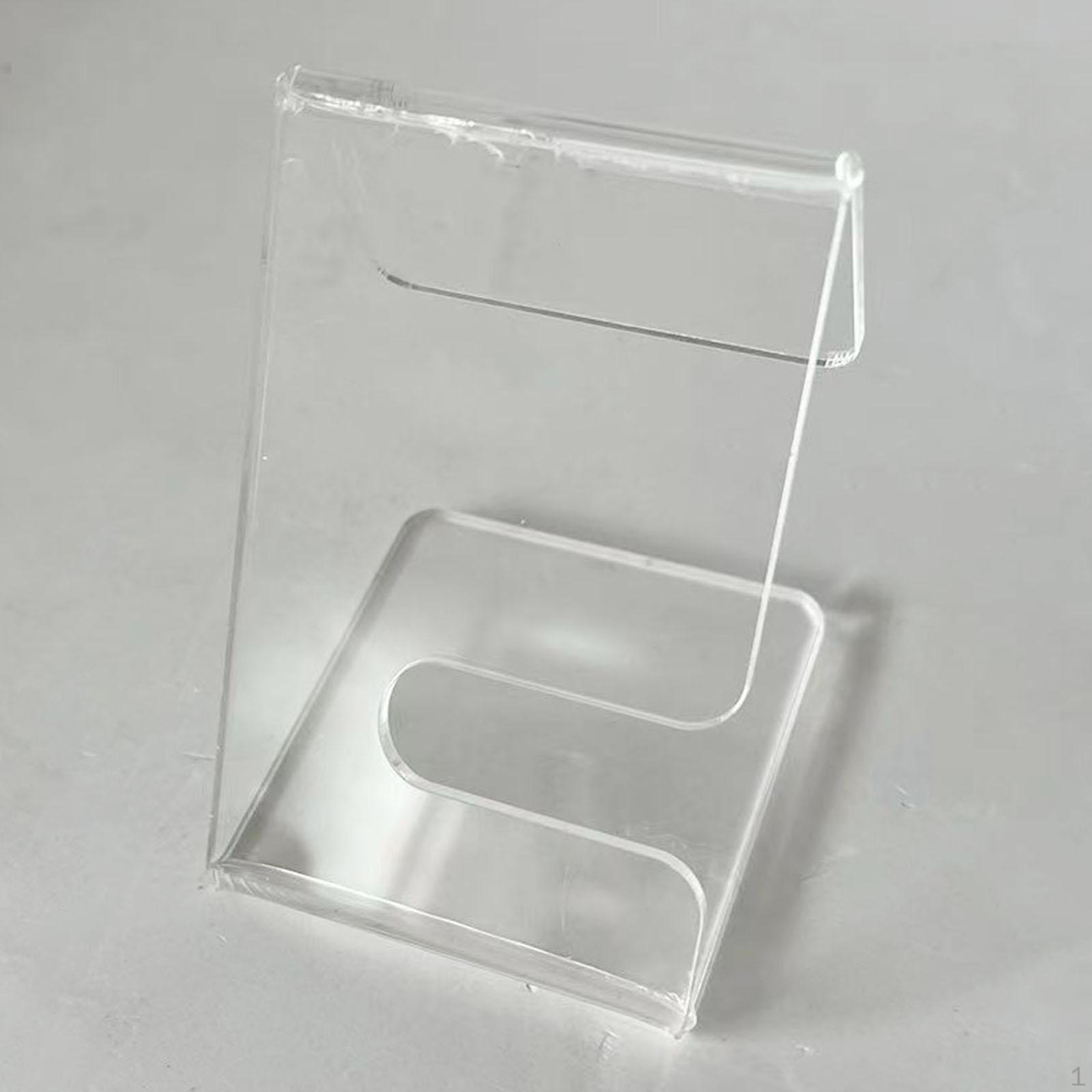 

Акриловая подставка для часов на 1 часы, прозрачный держатель для браслета, украшение для дома 6cmx6.5cmx8cm