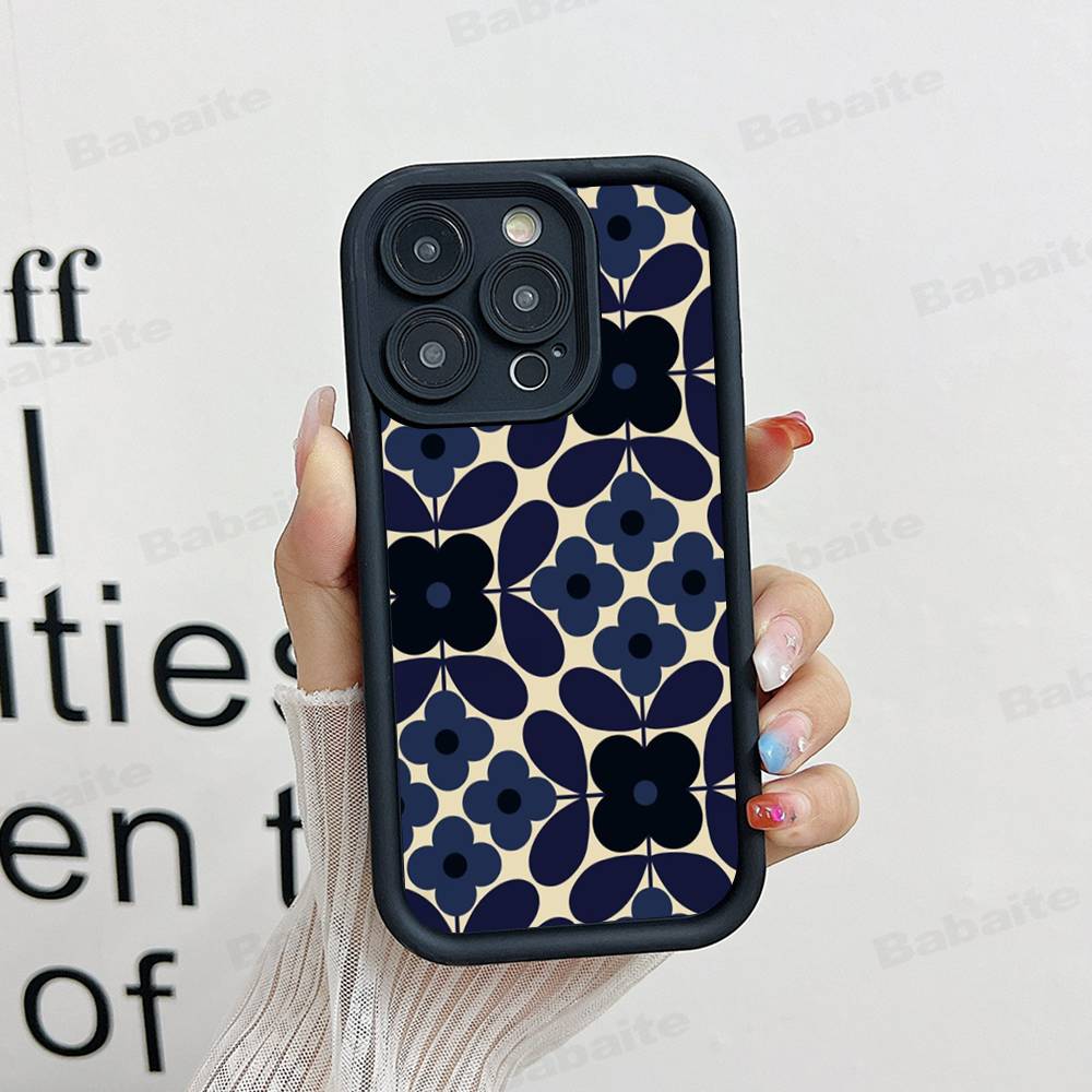 

Multi Stem Orla Kiely Phone Case For IPhone 17 16 15 13 11 12 14 Pro Max Plus Silicone Cover Shell iPhone 15