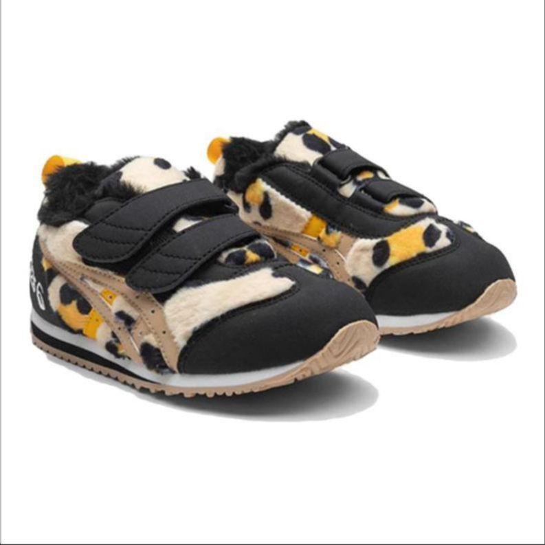 Asics Cotla Comfortable Durable Breathable Casual Shoes Kids Casual Shoes Black Brown 1144A349-001