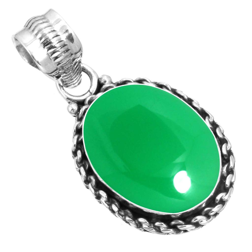 925 Sterling Silver Pendant Women Gemstone Handmade Jewelry Wedding Gift Amber Amethyst Black Onyx Carnelian Garnet Quartz Green Onyx Gold Stone