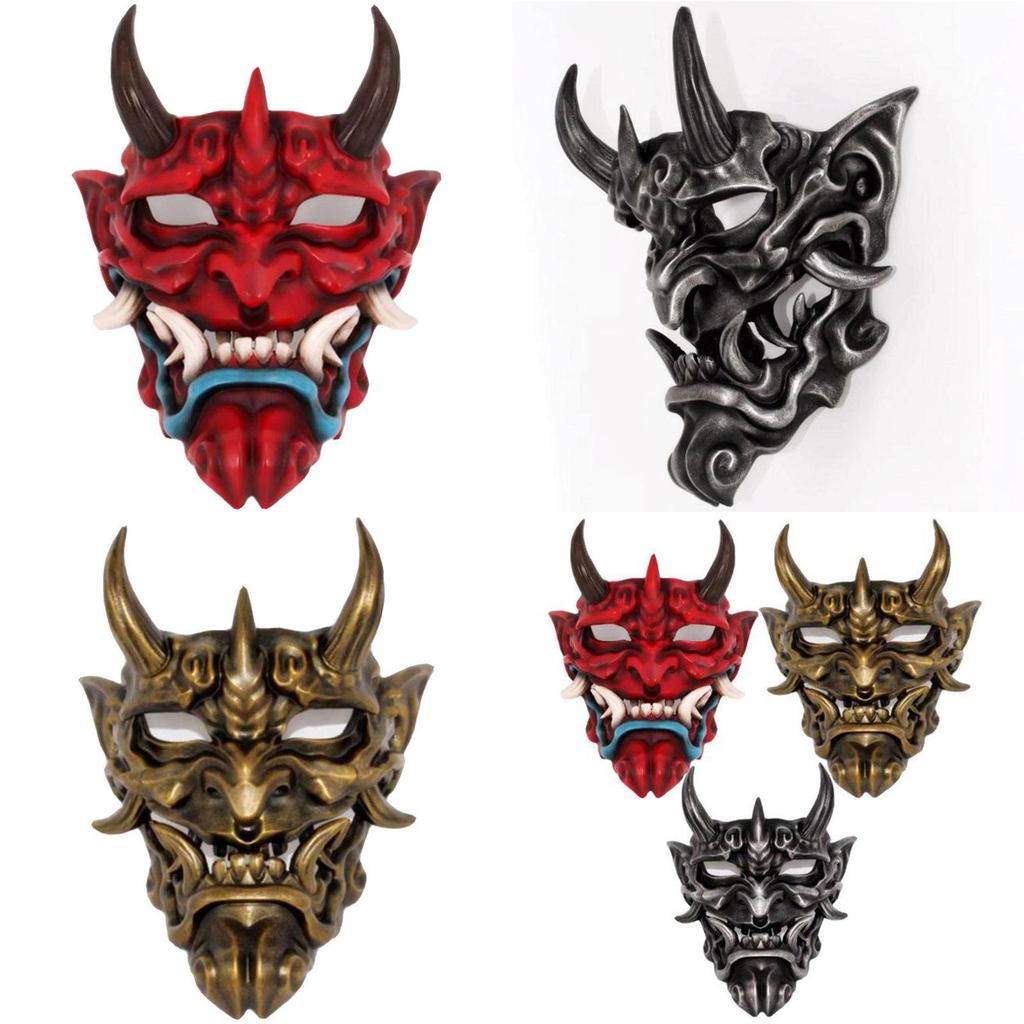 Halloween Horror Mask With Fangs For Costume Role Play