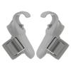 2pcs Gray Sun Visor Clip LC6269261B77 Retainer Clip Retainer Bracket  Fit for Mazda CX-7