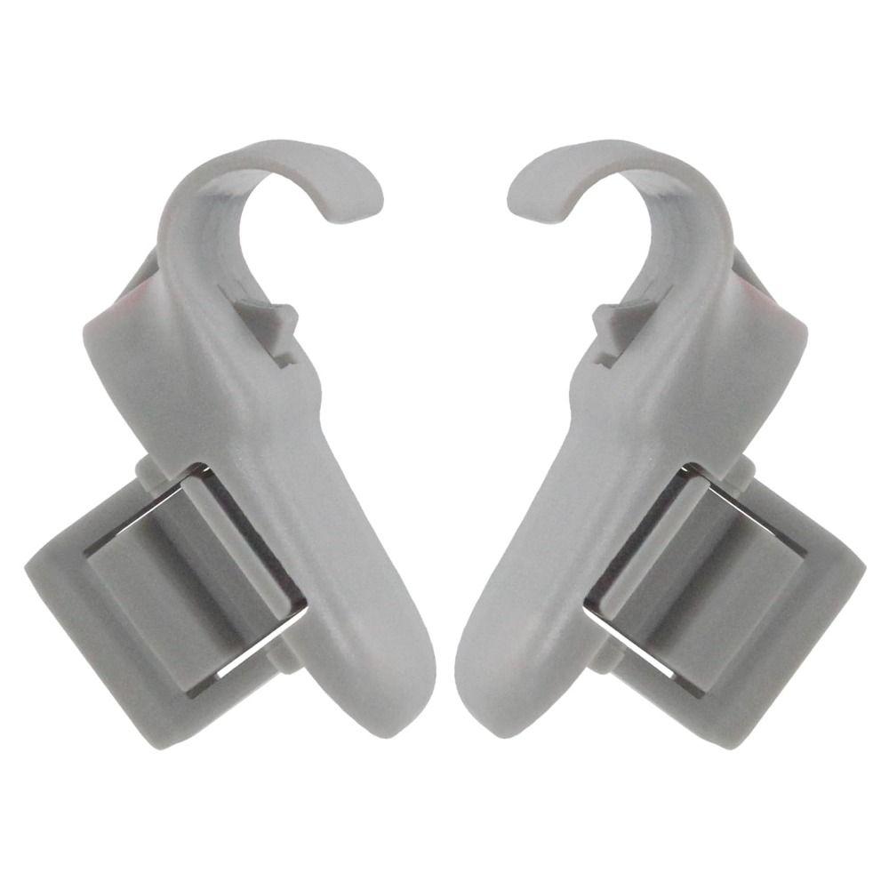 2pcs Gray Sun Visor Clip LC6269261B77 Retainer Clip Retainer Bracket  Fit for Mazda CX-7