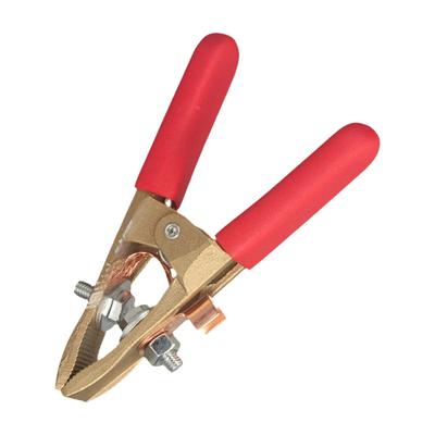 400A A-Shape Grounding Clamp for Earth Cable Connection In Heavy Duty Welding Including Gas Shielded and Argon Based Processes