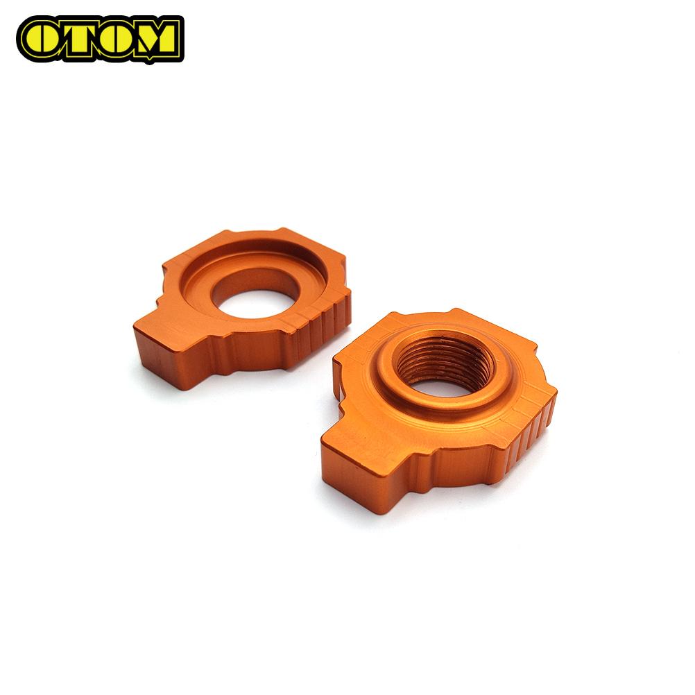 Motorcycle For KTM HUSQVARNA Axle Block Rear Wheel Chain Adjuster Regulator Sliders Tensioner EXC250 EXCF350 FC250 FE450 TE125
