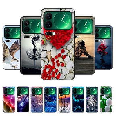 Mi 17/17 Pro/17 Pro Max Hoesje Voor Xiaomi 17 Achterkant Hoesje Met Schattig Patroon Siliconen Zachte TPU Shell Voor Xiaomi 17 Pro Max Funda