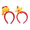Elastic Plush Hairband With Adorable Fish Shape Nonslip Headpiece Headwear For Children Women Festival Event Daily Wear