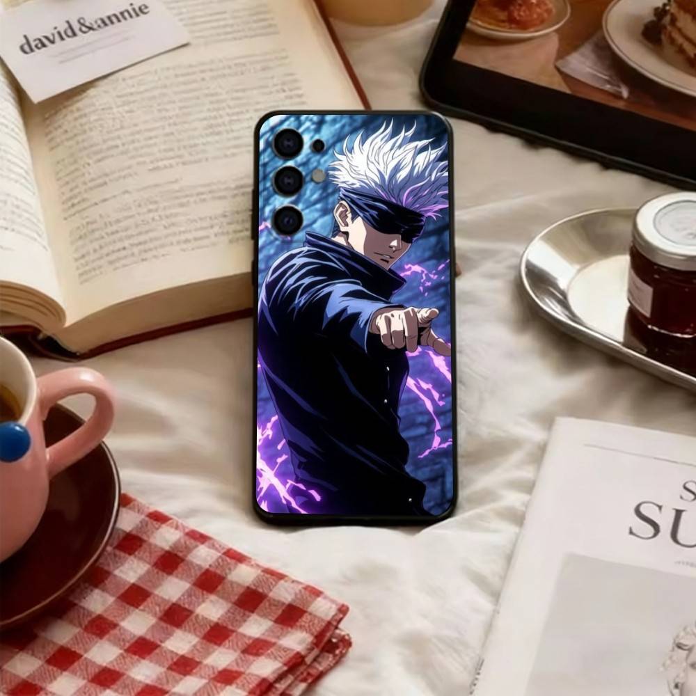 

Gojo Phone Case For Samsung S25,S24,S21,S22,S23,S30,Ultra,S20,Plus,Fe,Soft Black Cover Samsung S20ULTRA5G