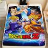 Dragon Ball Characters Print Flannel Blanket,High Quality Comfortable for All Seasons,Home Decor,Warmth and Comfort,Perfect for Christmas Gifts