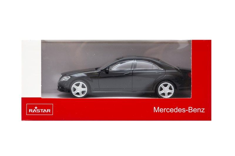 Mercedes S63 Czarny Model Auta 1:43 Samochodzik Metalowy Kolekcjonerski