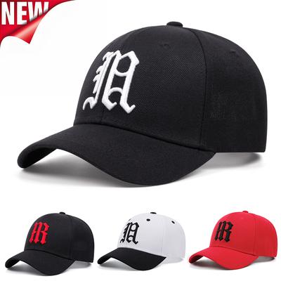 Fashion FB/LR Letter Embroidered Baseball Cap Summer Adjustable Sunshade Cap Football Cap Street Dance Hip-hop Cowboy Hat