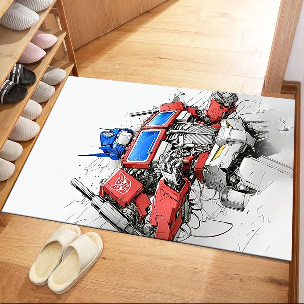 Transformers Optimus Prime Square rugs are a great choice for living rooms, bedrooms, home décor, and as gifts.