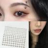165/180Pcs Fake Nose Studs Crystal Rhinestones Stick On Body Gems No Piercing Decor For Face Lip DIY Festival Accessories
