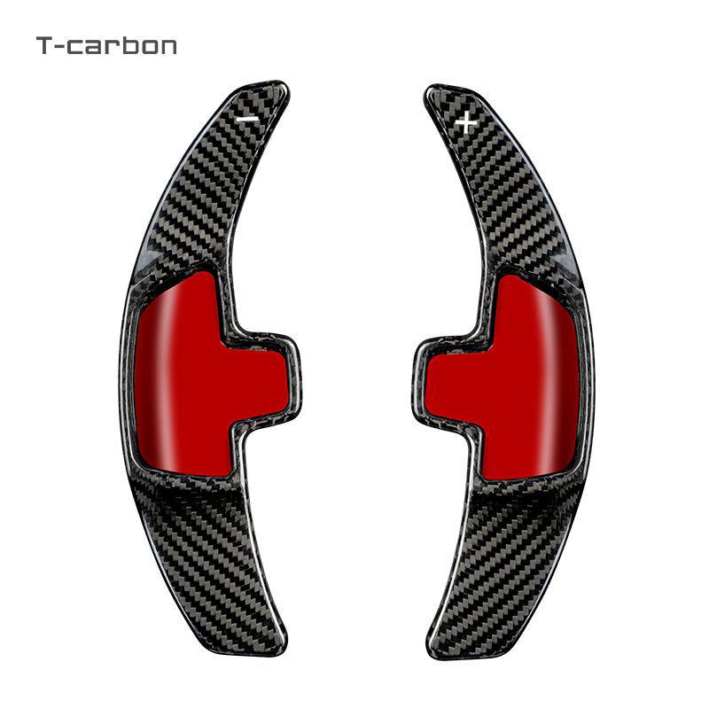 Karbonové pádla řazení T-Carbon pro úpravu volantu Mercedes-Benz třídy C C200 a třídy E.