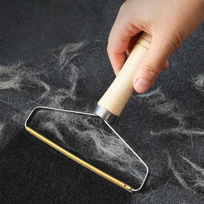 Portable Hair Remover, Clothing Lint Shaver - Reusable Double Sided Hair Removal Travel Brush for Removing Hair From Clothing and Furniture