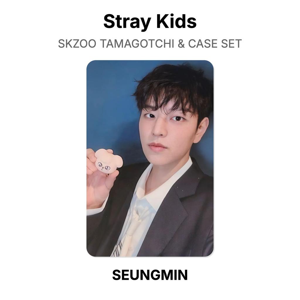 Stray Kids SKZOO TAMAGOTCHI & CASE SET Official Photocard