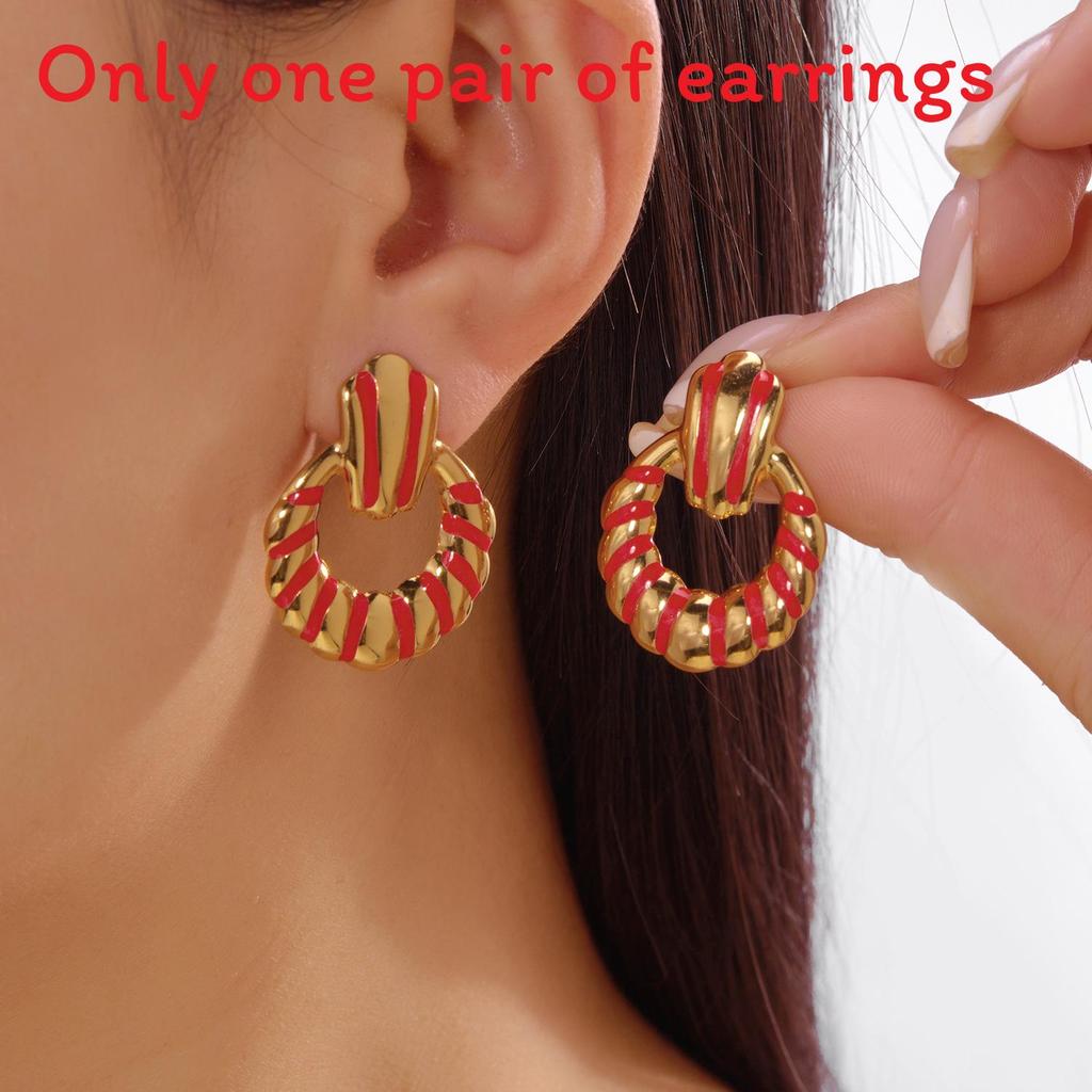 Minimally Designed Heart-shaped Shell Exterior Earrings For Women Style 19