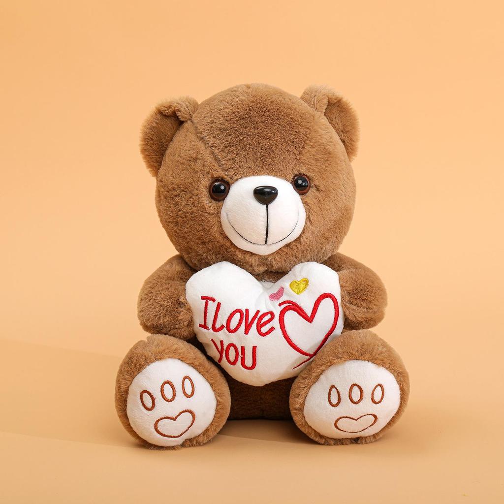 Cartoon Hugging Bear Plush Toy Sleeping Pillow - Gift Claw Machine Cloth Doll
