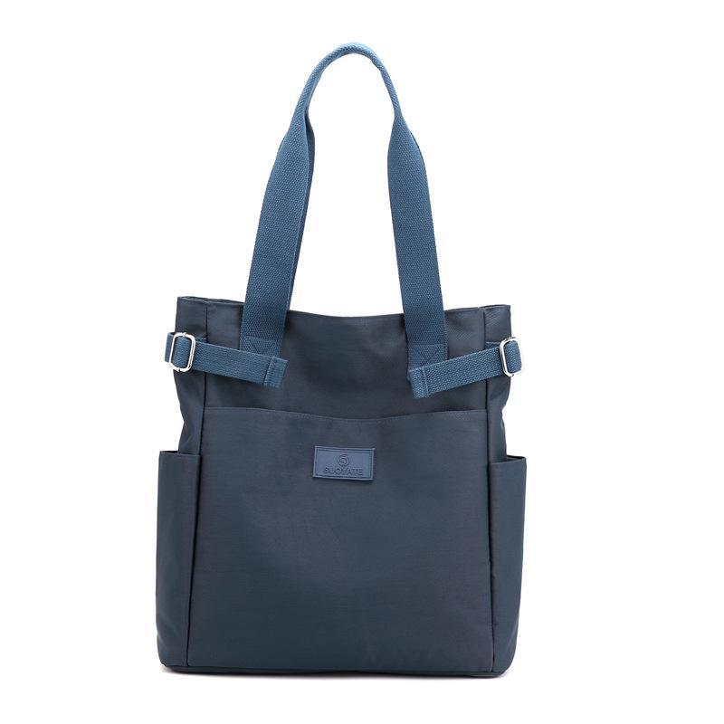 New women's bag, canvas bag, women's shoulder bag, Japanese bag, women's large-capacity nylon bag, casual versatile bag